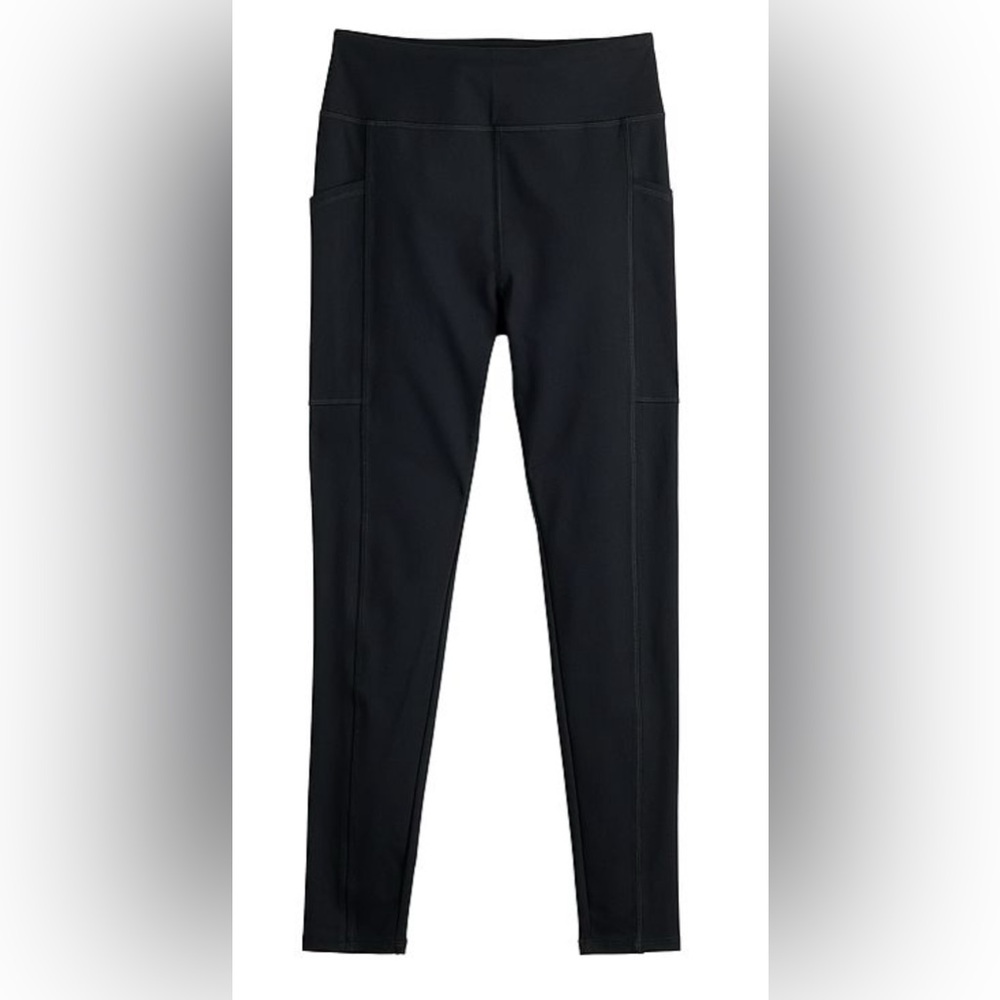 SO Sporty Black 7/8 Leggings with Pockets – Size Large (NWOT) - Picture 3 of 16
